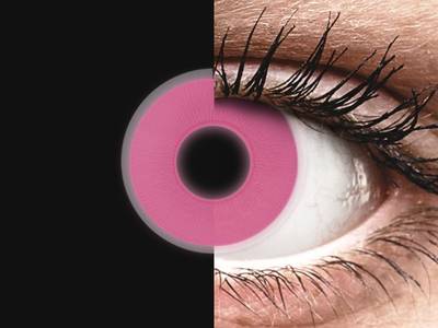 ColourVUE Crazy Glow Pink - Sin graduación (2 lentillas)