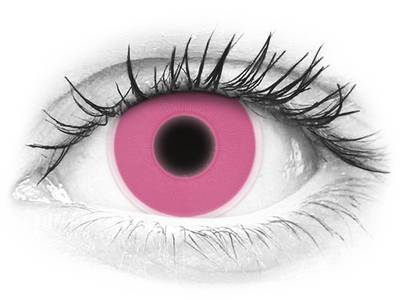 ColourVUE Crazy Glow Pink - Sin graduación (2 lentillas)