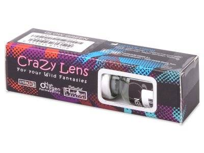 ColourVUE Crazy Glow White - Sin graduación (2 lentillas)