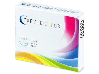 TopVue Color - Grey - Sin graduación (2 Lentillas) - Diseño antiguo