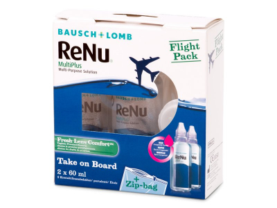 Líquido ReNu Multiplus flight pack 2 x 60 ml - Diseño antiguo