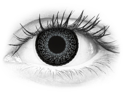 ColourVUE Eyelush Grey - Sin graduación (2 lentillas)