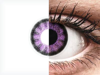 ColourVUE BigEyes Ultra Violet - Sin graduación (2 lentillas)