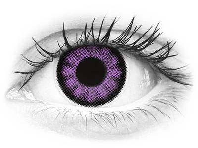 ColourVUE BigEyes Ultra Violet - Sin graduación (2 lentillas)