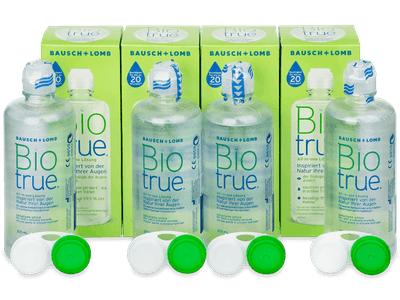 Líquido Biotrue 4x 300 ml  - Este producto también está disponible en esta variación de empaque