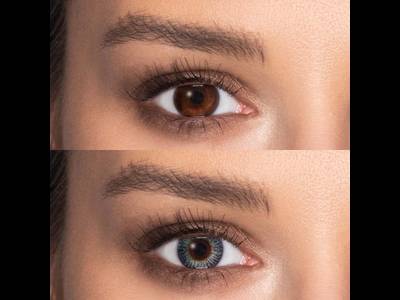ColourVUE Fusion Green Yellow - Sin graduación (2 lentillas)