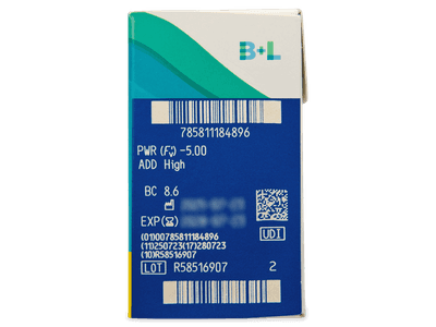 Purevision 2 for Presbyopia (6 Lentillas) - Previsualización de atributos