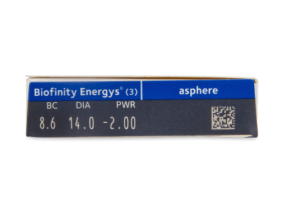 Biofinity Energys (3 lentillas) - Previsualización de atributos