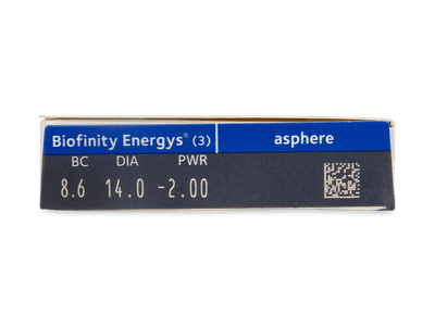 Biofinity Energys (3 lentillas) - Previsualización de atributos