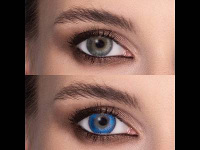 FreshLook ColorBlends True Sapphire - Sin graduación (2 Lentillas)