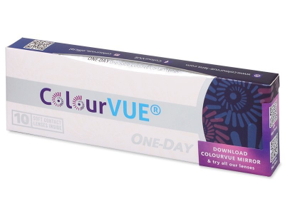 ColourVue One Day TruBlends Blue - Graduadas (10 lentillas) - Este producto también está disponible en esta variación de empaque