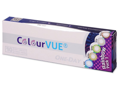 ColourVue One Day TruBlends Rainbow 1 - Sin graduación (10 lentillas) - Este producto también está disponible en esta variación de empaque
