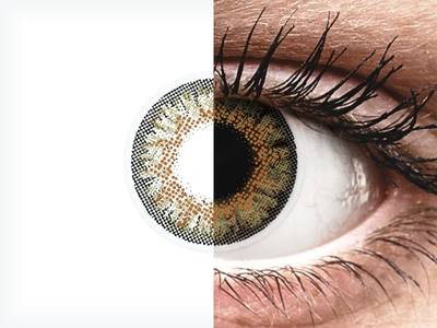 ColourVue One Day TruBlends Rainbow 1 - Sin graduación (10 lentillas) - ColourVue One Day TruBlends Rainbow 1 -  Brown