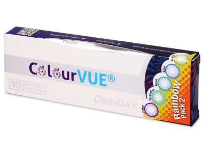 ColourVue One Day TruBlends Rainbow 2 - Sin graduación (10 lentillas) - Este producto también está disponible en esta variación de empaque