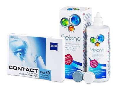 Zeiss Contact Day 30 Air (6 Lentillas) + Gelone 360 ml