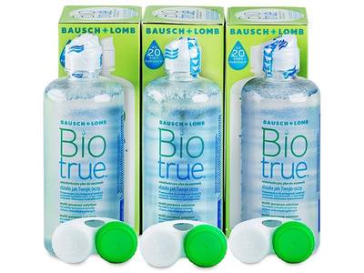 Líquido Biotrue 3 x 300 ml 