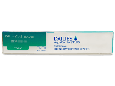 Dailies AquaComfort Plus Toric (90 lentillas) - Previsualización de atributos