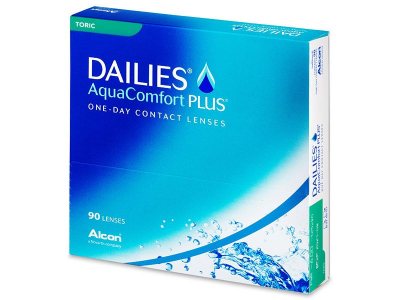 Dailies AquaComfort Plus Toric (90 lentillas) - Lentillas tóricas