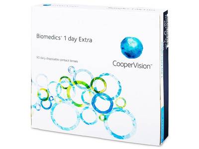 Biomedics 1 Day Extra (90 lentillas) - Lentillas diarias desechables