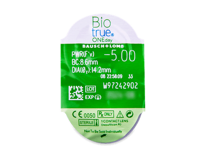 Biotrue ONEday (30 lentillas) - Previsualización del blister