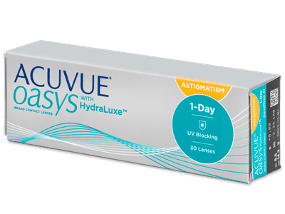 Acuvue Oasys 1-Day with HydraLuxe for Astigmatism (30 lentillas)