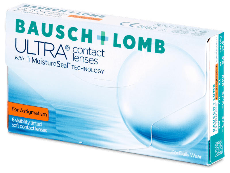 Bausch + Lomb ULTRA for Astigmatism (6 Lentillas) - Lentillas tóricas