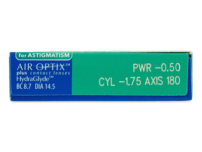 Air Optix plus HydraGlyde for Astigmatism (6 lentillas) - Previsualización de atributos