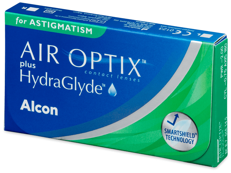 Air Optix plus HydraGlyde for Astigmatism (6 lentillas) - Lentillas mensuales