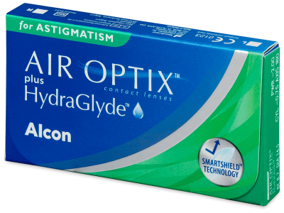 Air Optix plus HydraGlyde for Astigmatism (3 lentillas) - Lentillas mensuales