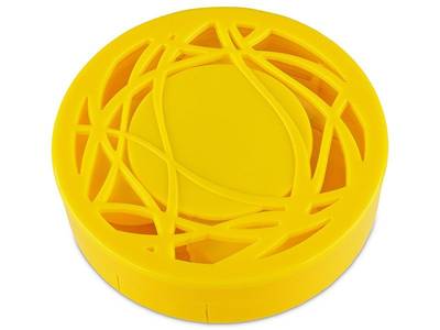 Estuche de Viaje con Decoración - Amarillo 