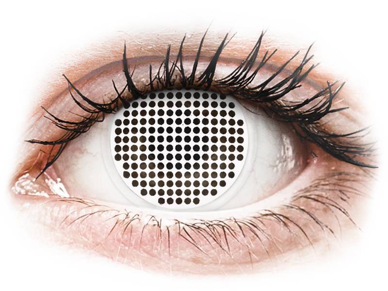 ColourVUE Crazy Lens - White Screen - Sin graduación (2 lentillas)