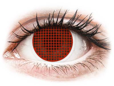 ColourVUE Crazy Lens - Red Screen - Sin graduación (2 lentillas)