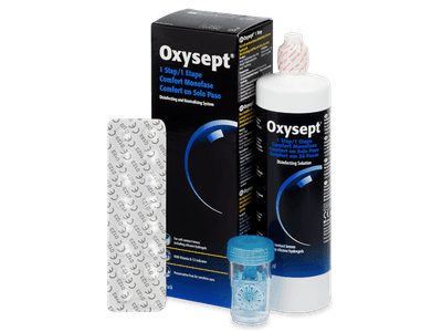 Líquido a base de peroxido Oxysept 1 Step 300 ml - líquido de limpieza