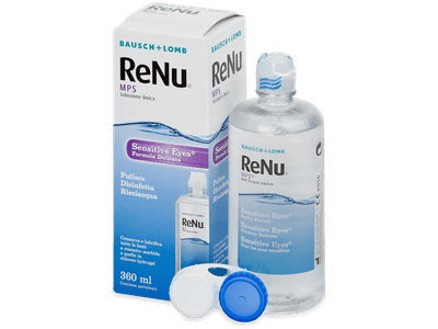 Líquido ReNu MPS Sensitive Eyes 360 ml - líquido de limpieza