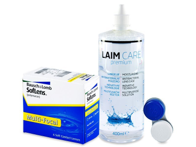 SofLens Multi-Focal (6 Lentillas) + Líquido Laim-Care 400 ml