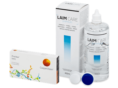 Proclear Toric (6 Lentillas) + Laim Care 400 ml