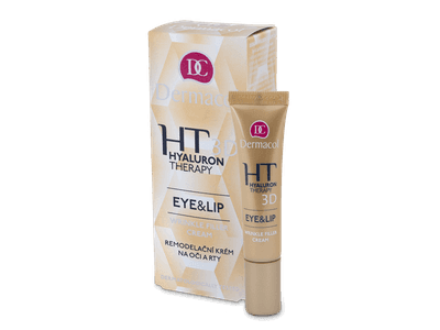 Dermacol Hyaluron crema antiarrugas para ojos y labios 15 ml
