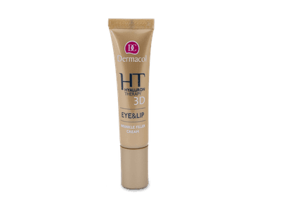 Dermacol Hyaluron crema antiarrugas para ojos y labios 15 ml 