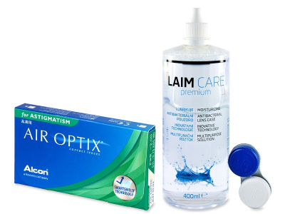 Air Optix for Astigmatism (6 Lentillas) + Líquido Laim-Care 400ml