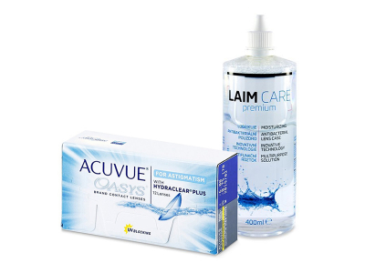 Acuvue Oasys for Astigmatism (12 Lentillas) + Laim-Care 400 ml