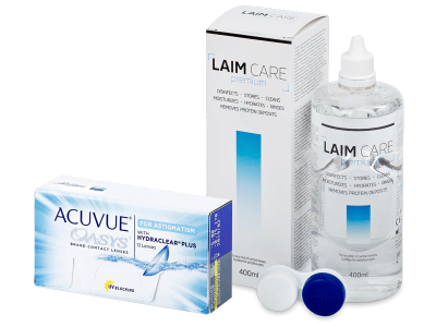 Acuvue Oasys for Astigmatism (12 Lentillas) + Laim-Care 400 ml