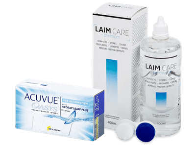Acuvue Oasys for Astigmatism (12 Lentillas) + Laim-Care 400 ml