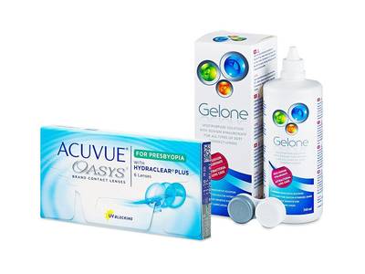 Acuvue Oasys for Presbyopia (6 Lentillas) + Gelone 360 ml