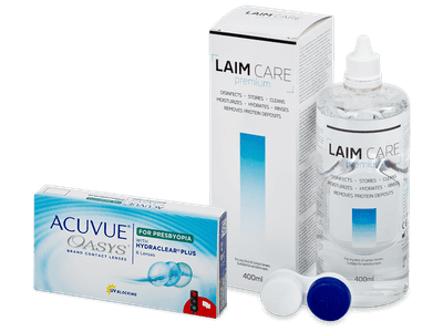 Acuvue Oasys for Presbyopia (6 Lentillas) + Laim-Care 400 ml