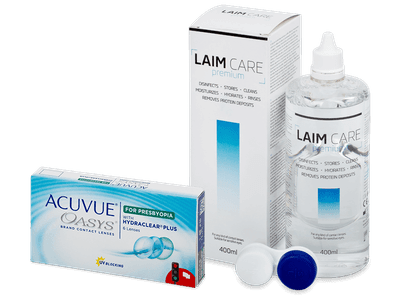 Acuvue Oasys for Presbyopia (6 Lentillas) + Laim Care 400 ml