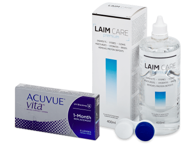 Acuvue Vita (6 Lentillas) + Laim-Care 400 ml