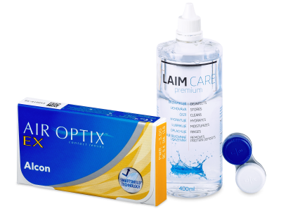 Air Optix EX (3 Lentillas) + Laim-Care 400 ml