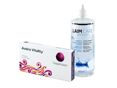 Avaira Vitality (6 Lentillas) + Laim-Care 400 ml