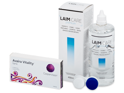 Avaira Vitality Toric (6 Lentillas) + Laim-Care 400 ml