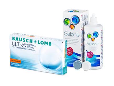 Bausch + Lomb ULTRA for Astigmatism (6 Lentillas) + Gelone 360 ml